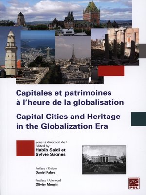cover image of Capitales et patrimoines à l'heure de la globalisation